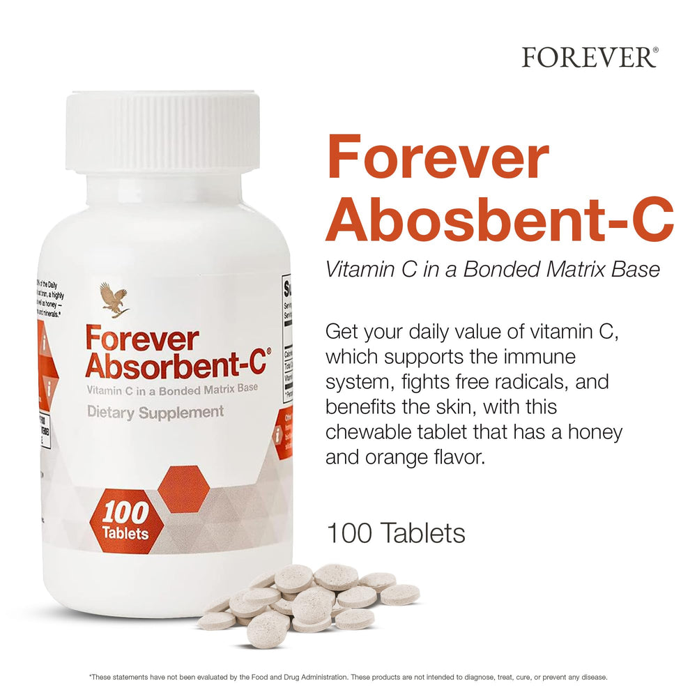 Absorbent-C with oat bran enhances vitamin C absorption.