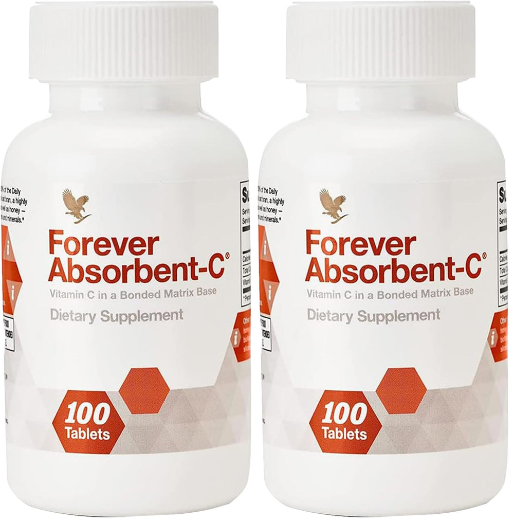 Forever Living Absorbent-C orange-honey flavor chewables for daily immune health.