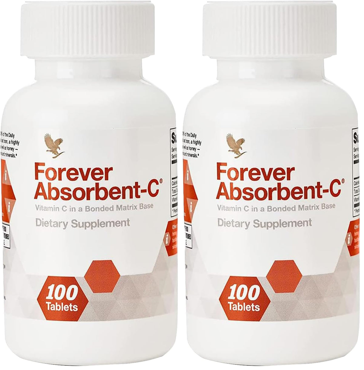 Forever Living Absorbent-C orange-honey flavor chewables for daily immune health.