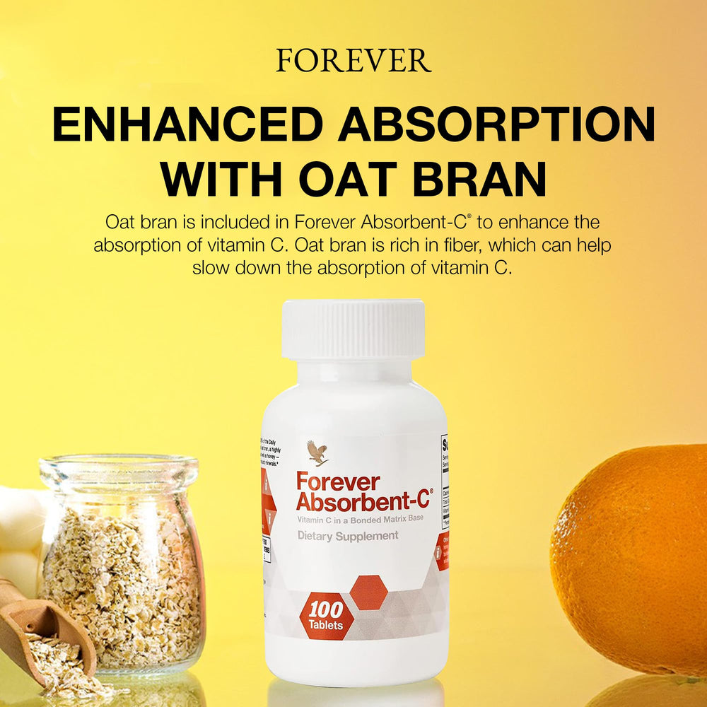 Forever Living Absorbent-C daily-use scene highlights simple, tasty routine.