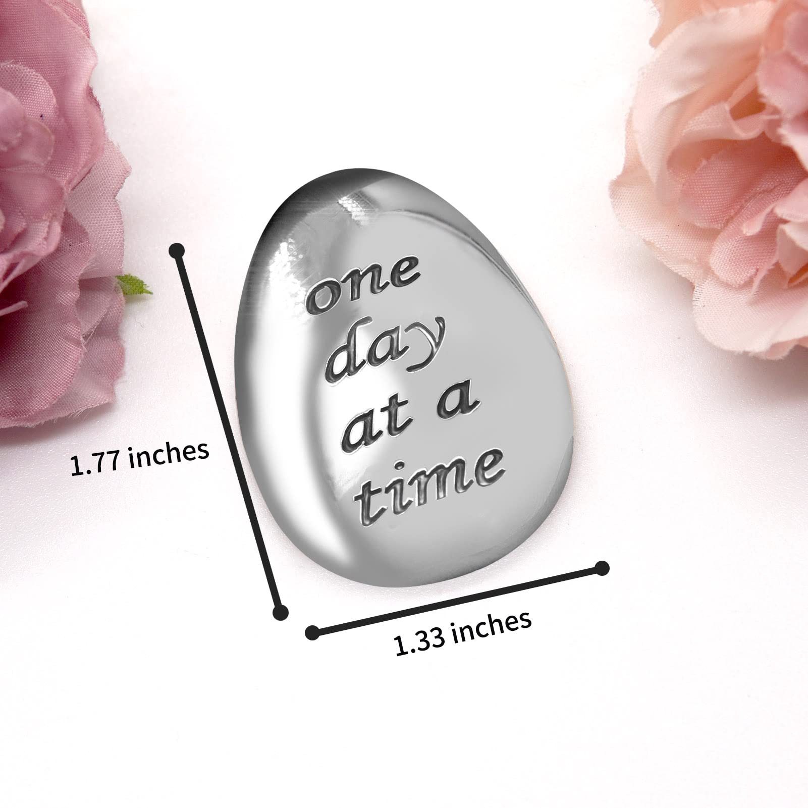 ForFine glossy silver thumb stone close-up highlighting durable alloy and finish