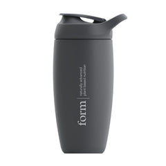 Form insulated shaker 550ml keeps drinks cold up to 12 hours during workouts.