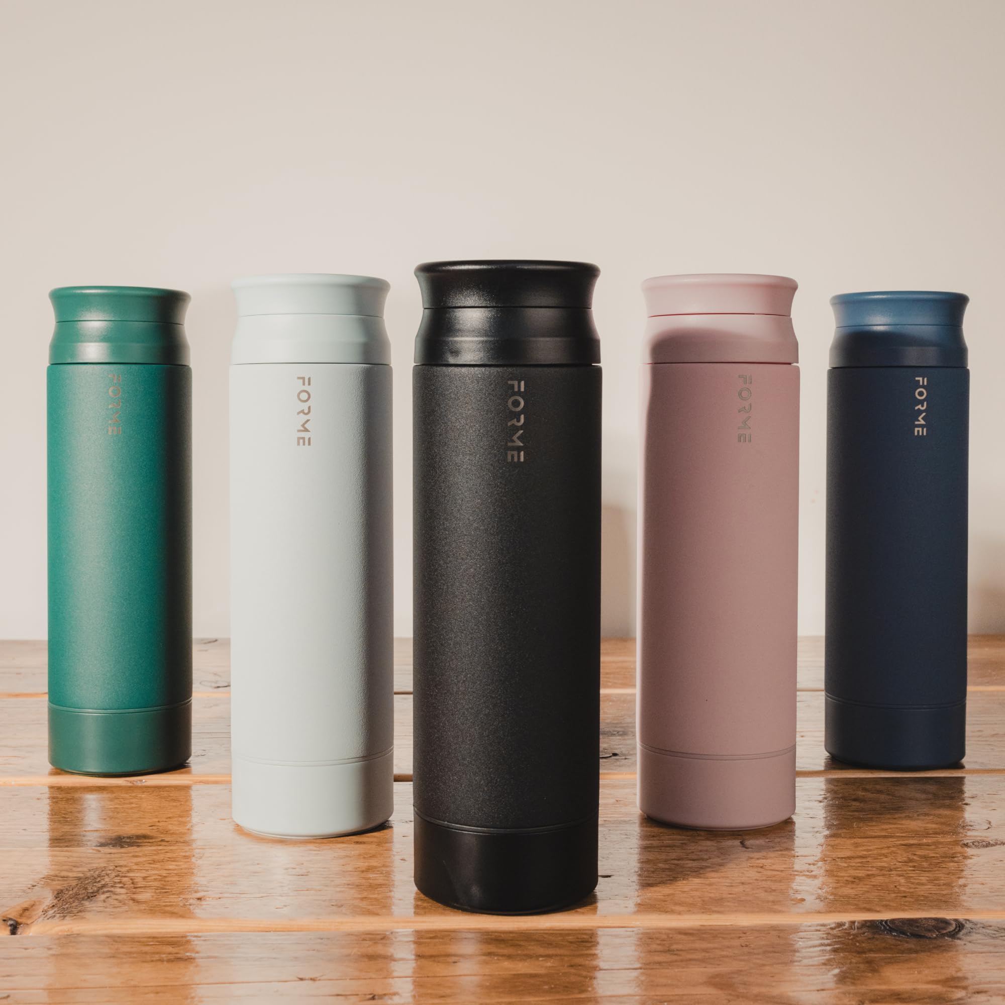 FORME Jungle 16.9 oz bottle fits in cup holders and gym bags.