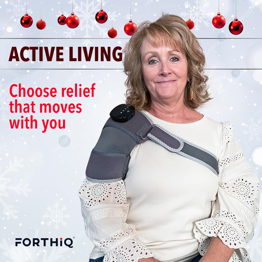 FORTHiQ RED+ vibration settings offer customizable massage intensity.