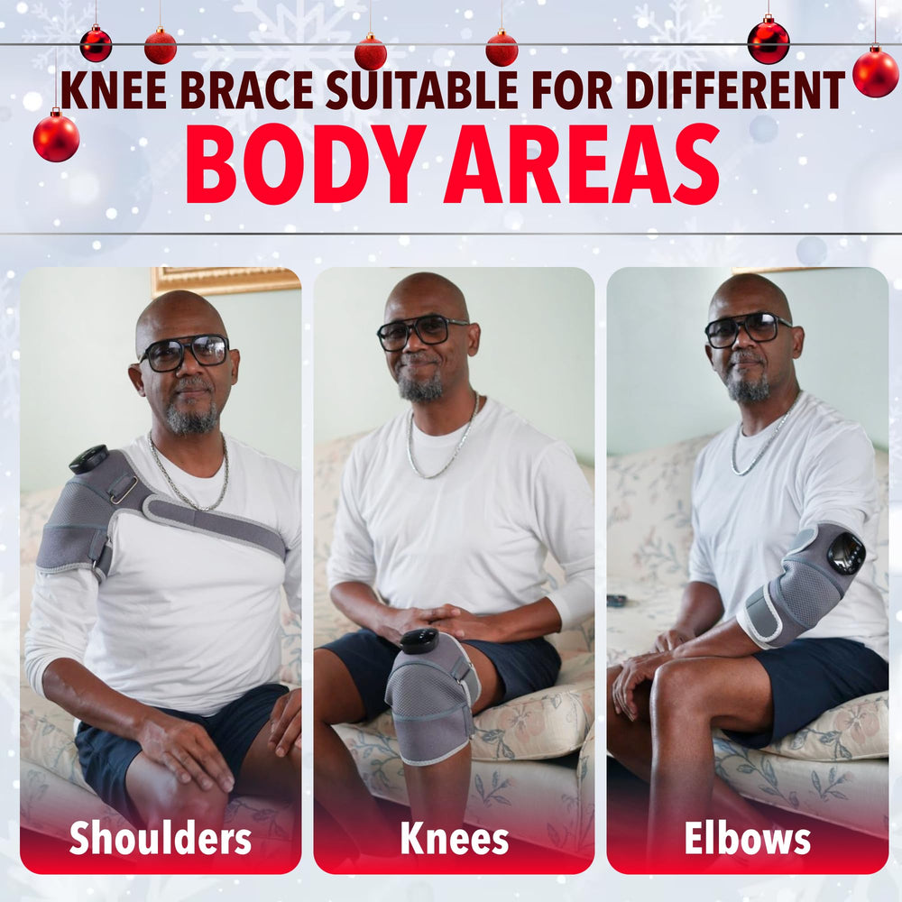 FORTHiQ RED+ knee brace suitable for knees elbows and shoulders during daily activities