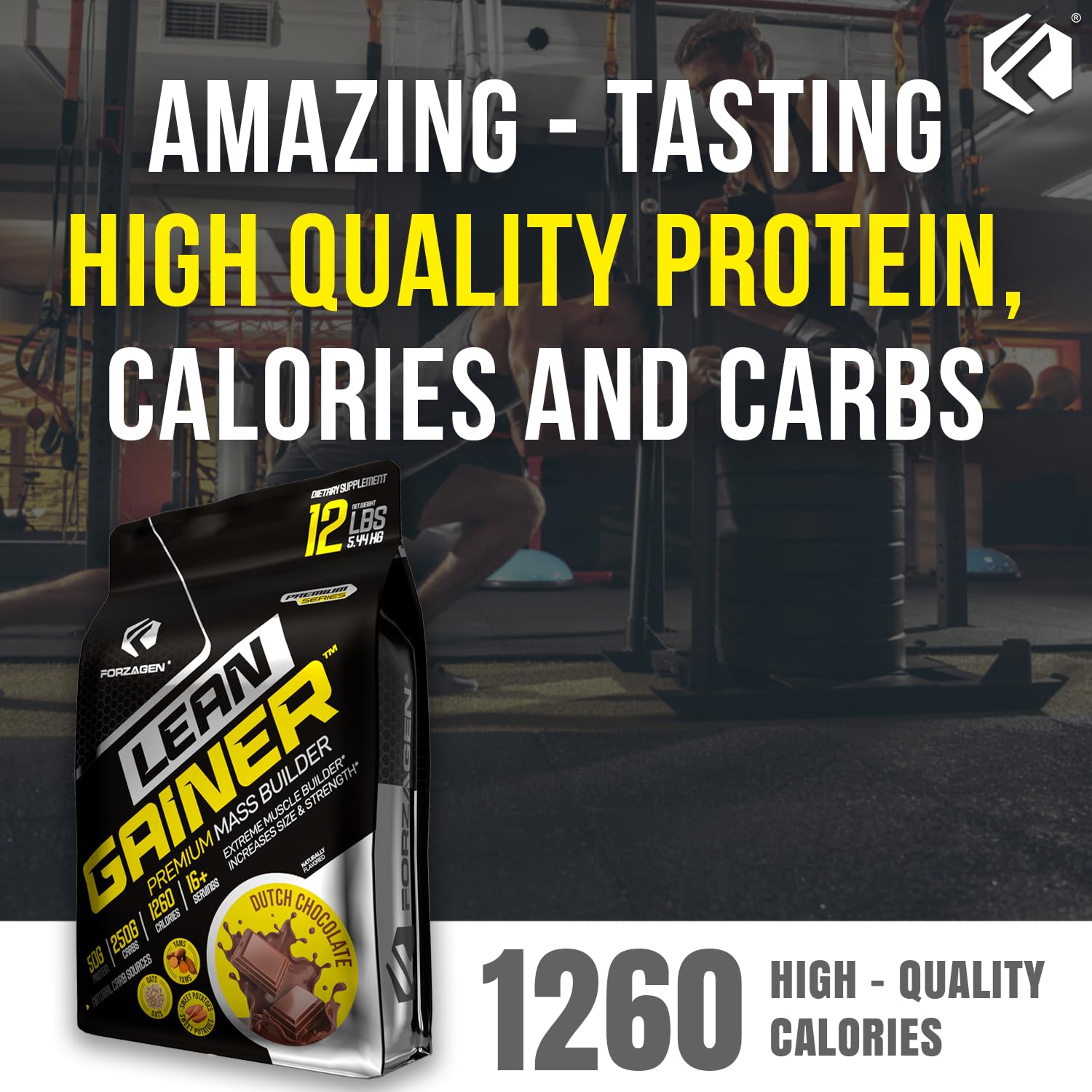 Forzagen Lean Gainer post workout use demonstrates flexible consumption.