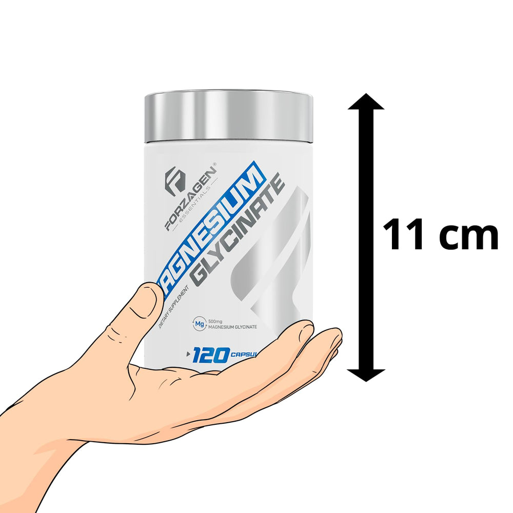 Forzagen Magnesium Glycinate retail display communicates trusted support.