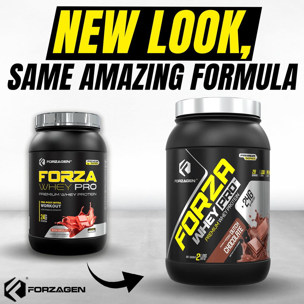 Creamy shake made with Forzagen Whey PRO showing smooth texture