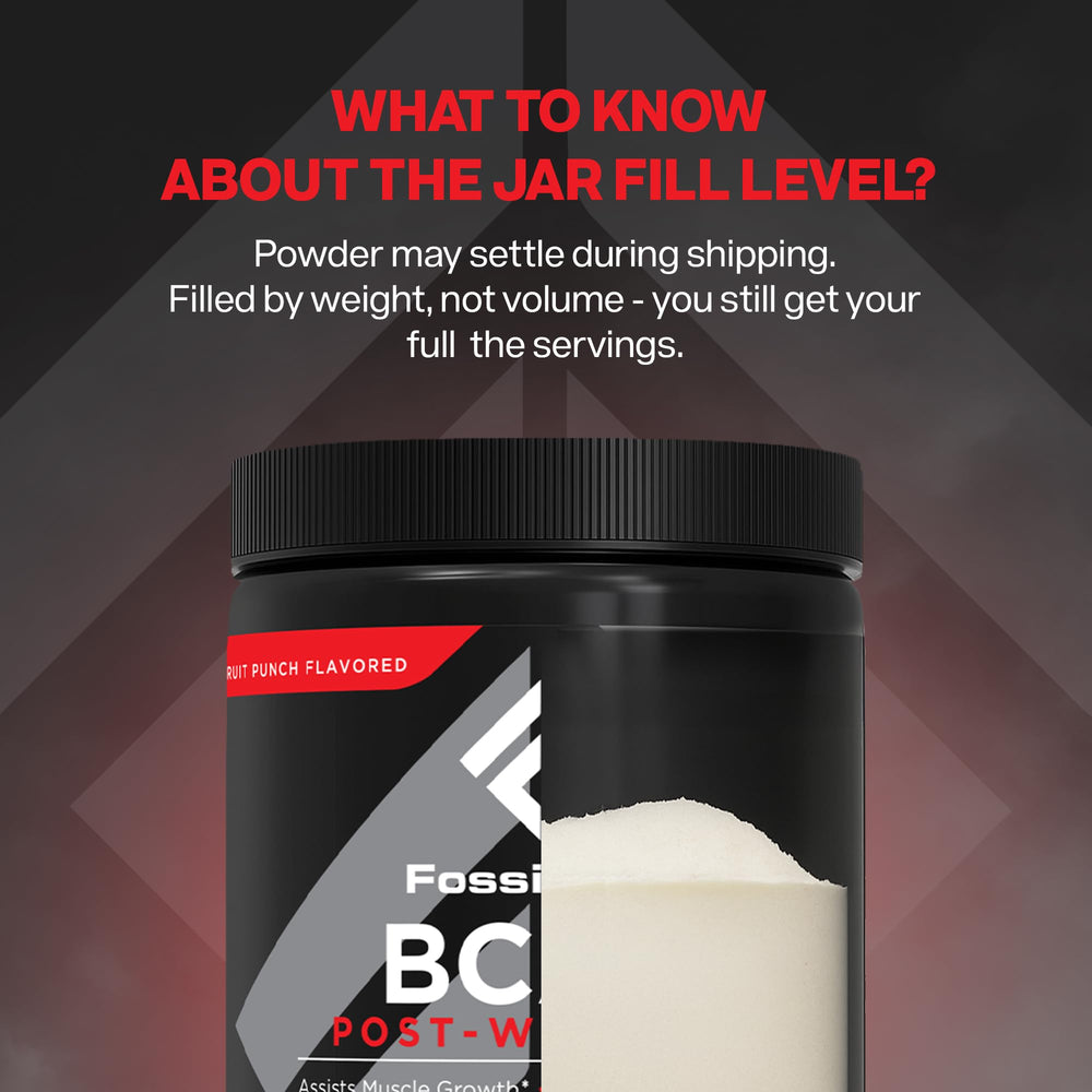 Fossil Fuel BCAA endurance blend for focus during training sessions