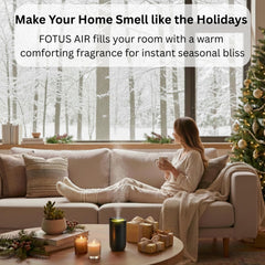 FOTUS AIR USB-C rechargeable diffuser for portable use.