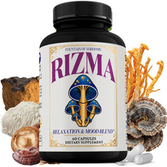Capsules closeup shows 10:1 mushroom extracts for potent daily support.