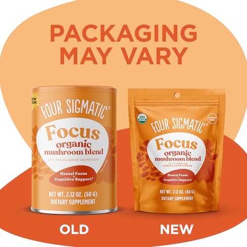 Four Sigmatic Focus Blend is caffeine-free, suitable for late-day use.