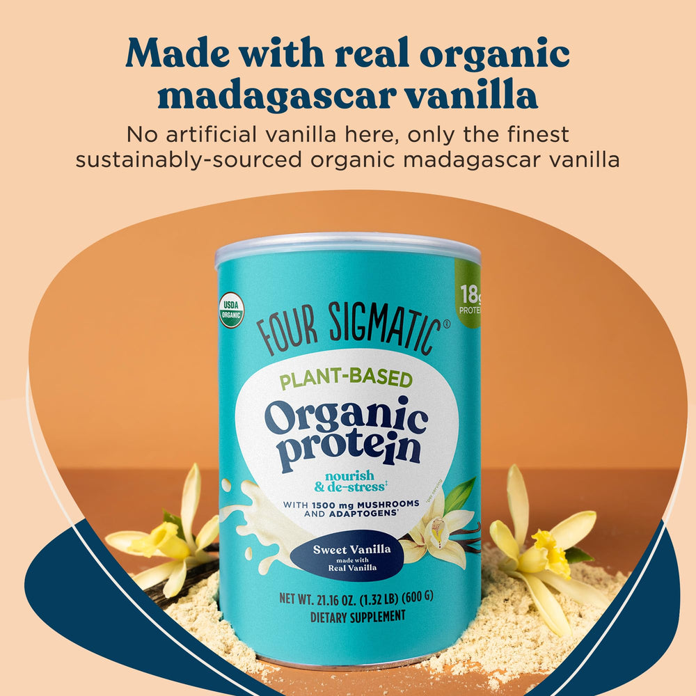 Four Sigmatic smooth-mix image suggests creamy shakes
