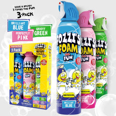 FOZZI'S bubble foam colors kit enhances bath time fun
