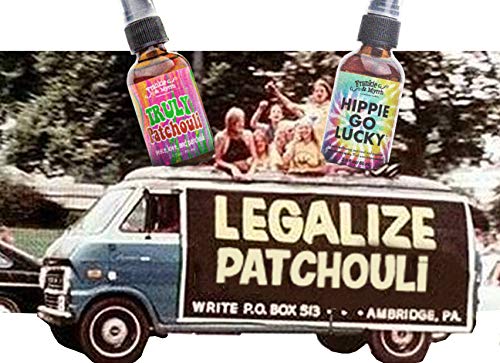 Frankie and Myrrh Truly Patchouli bottle packaging detail