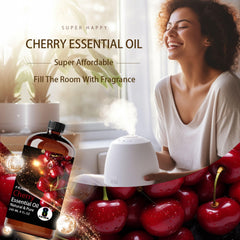 FRAOIL Cherry oil in diffuser setup for a soothing ambience