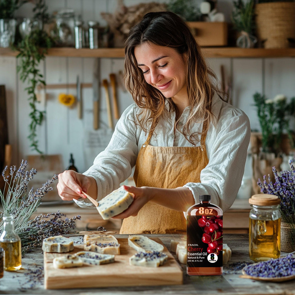 FRAOIL Cherry oil used in soap making to enhance scent