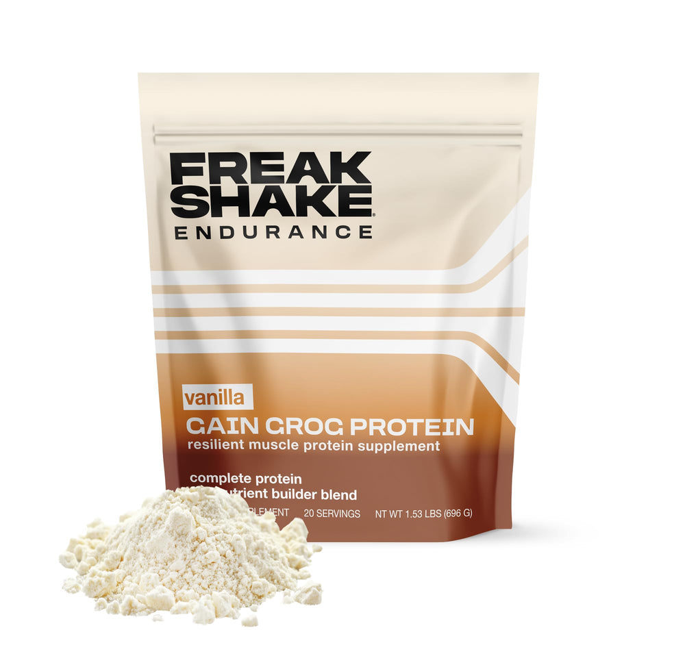 Freak Shake Vanilla Protein endurance session setup for HIIT training