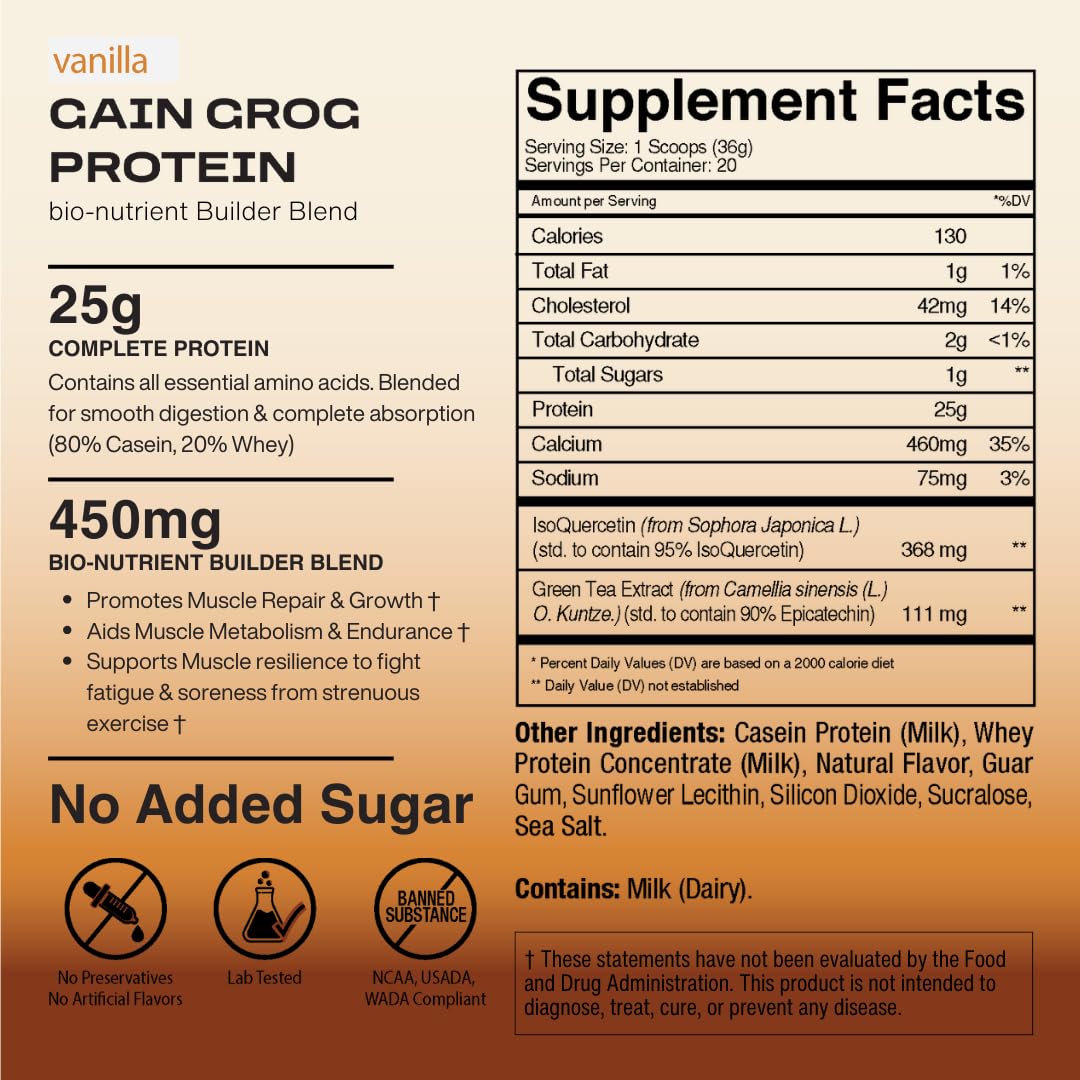 Freak Shake Vanilla Protein scoop illustrating easy pre workout fueling