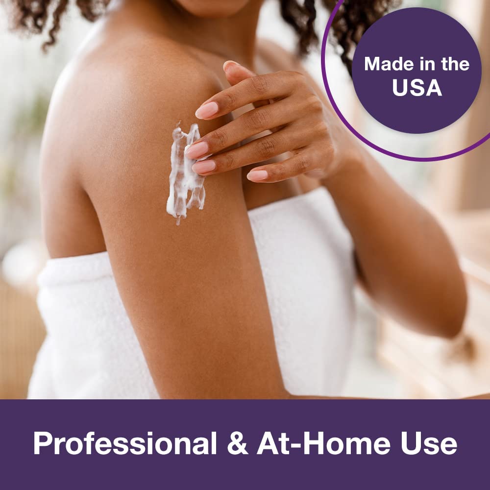 Free-Up Massage Cream being applied for a smooth, non-greasy glide