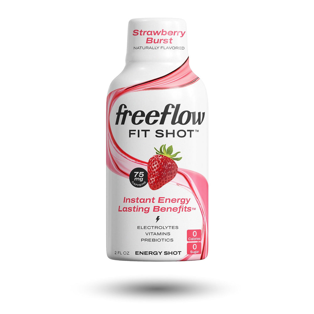 Freeflow Fit Strawberry Burst flavor experience for refreshing taste.