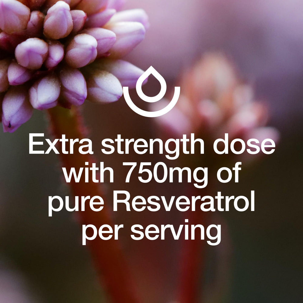 Fresh Nutrition Resveratrol packaging two bottles 90 capsules each