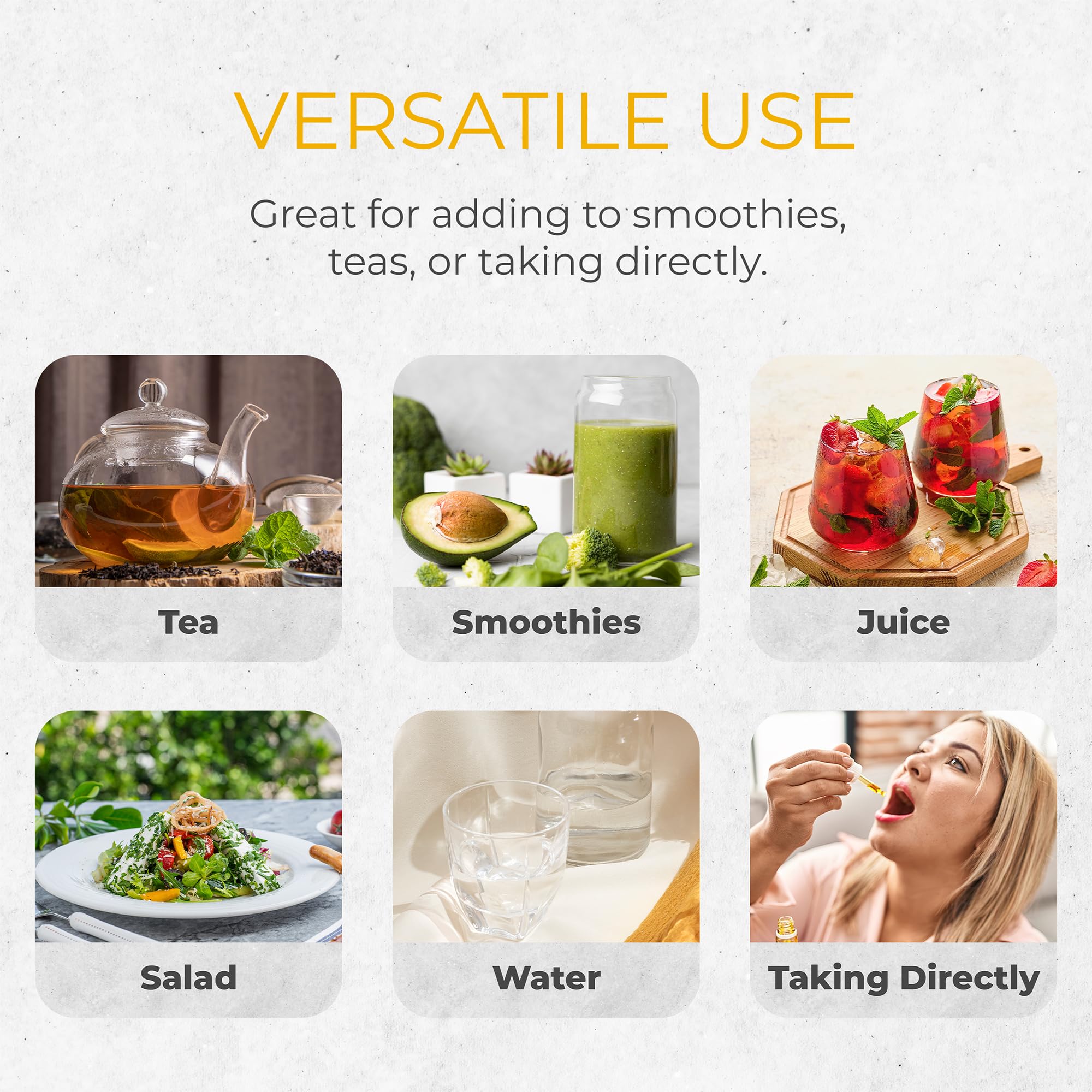 FRESHDRINKUS Mullein Liquid label close-up highlights ingredients