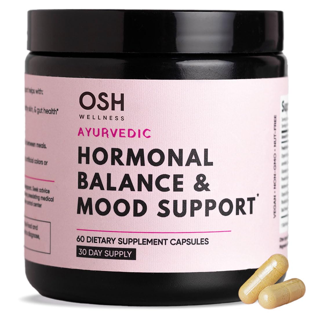 Freshly Moms Ayurvedic Hormone Balance bottle supports daily mood