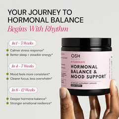 Freshly Moms Ayurvedic Hormone Balance label confirms USA-made quality