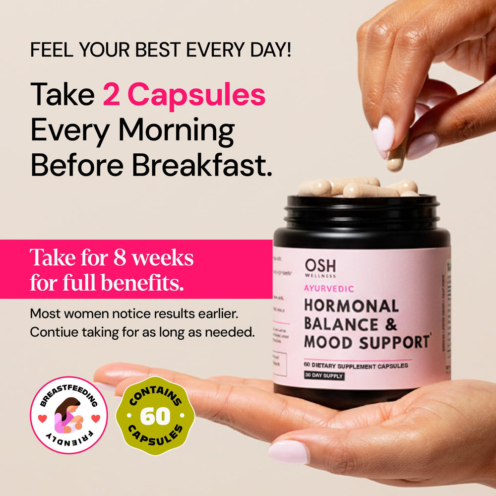 Freshly Moms Ayurvedic Hormone Balance perimenopause support suggests smoother transitions