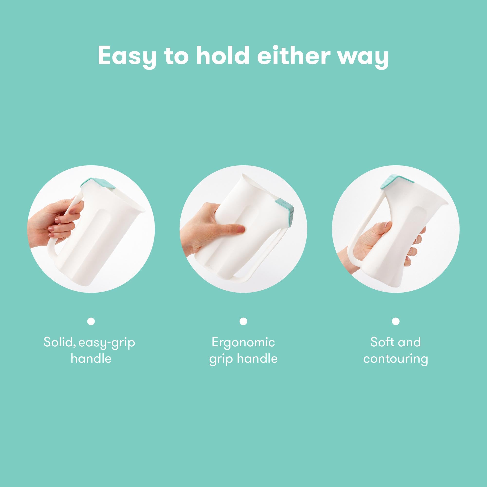 Frida Baby Rinser 24-ounce capacity reduces refills during bath time