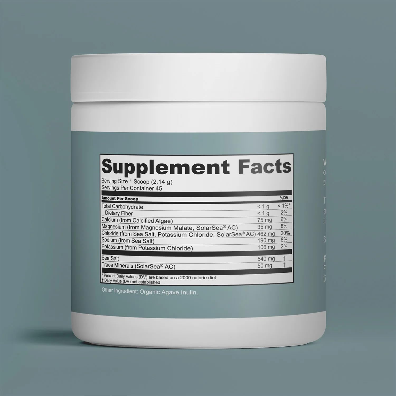 Fringe Electrolyte and Mineral Mix dissolving in water for quick refreshment.