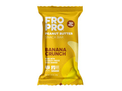 The FRO PRO Banana Crunch bar pack offers a convenient energy boost for busy days.