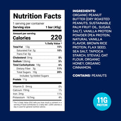Fro Pro vanilla bars in hand showing grab-and-go protein for busy days.