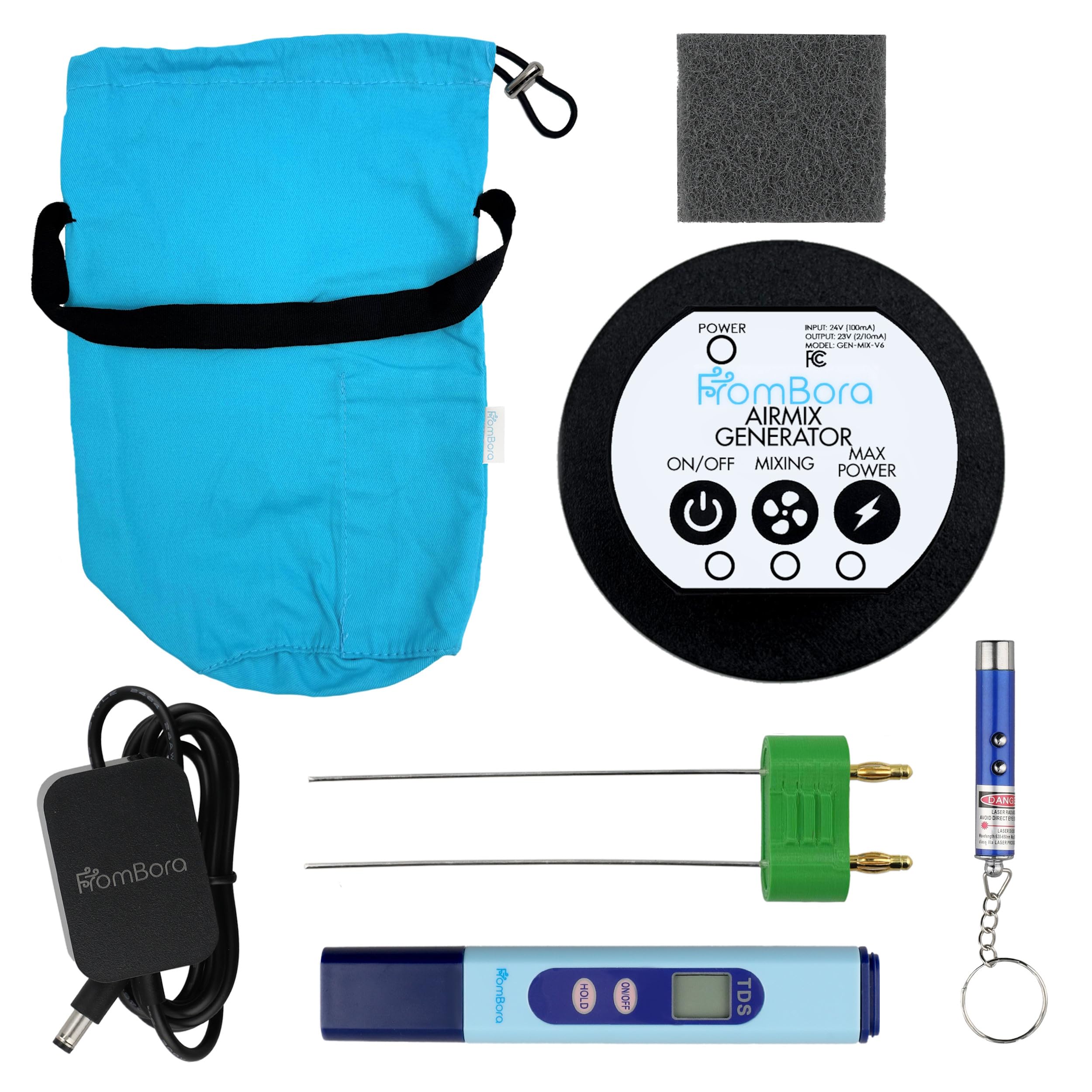 FromBora Colloidal Silver Generator Kit front view for home use and reliability