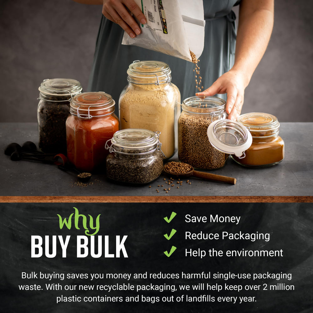 Frontier Bulk Packaging recyclable design helps reduce single-use waste.