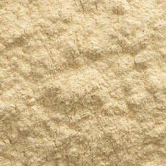 Frontier Co-op astragalus root powder with measuring scoop for smoothies.