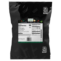 Frontier Co-op European whole elderberries for tea and immune-support infusions.