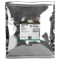 Frontier Co-op nettle leaf cut and sifted, ideal for fragrant nettle tea.