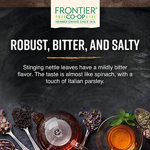 Nettle leaf powder added to soups or stews for earthy depth.