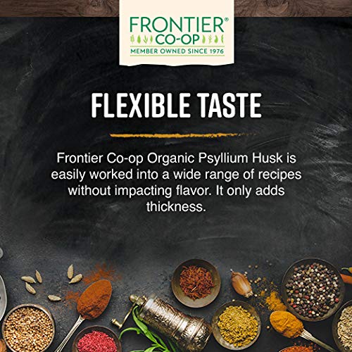 Psyllium husk used as a baking ingredient in gluten-free recipes