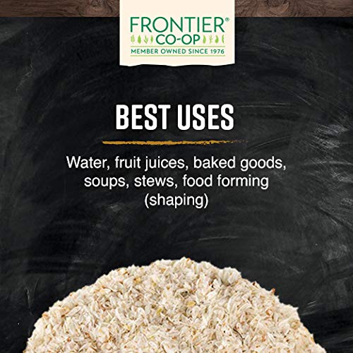 Psyllium husk fiber boost added to a smoothie for extra fiber