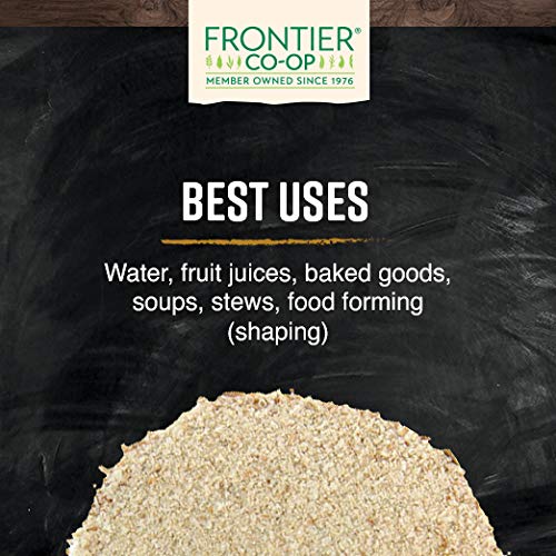 Frontier Co-op Psyllium Husk Powder product from India highlighting organic origin.