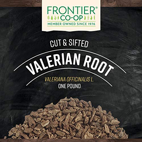 Frontier Co-op valerian root with rich bitter-sweet aroma for soothing beverages