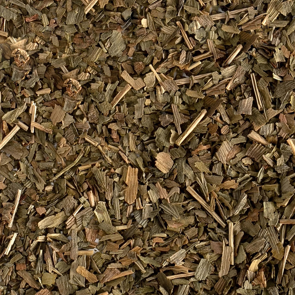 Frontier Co-op organic kosher ginkgo leaf label indicating purity.