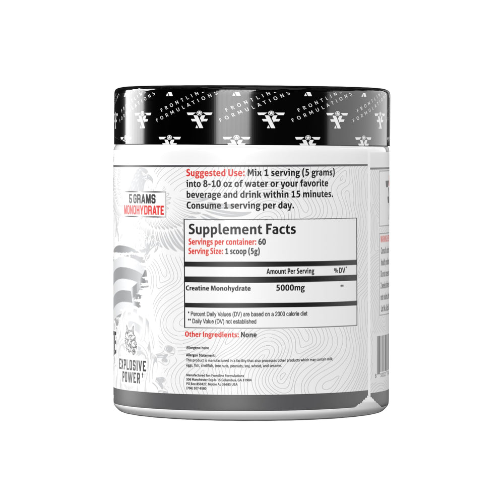 Unflavored powder pour for easy mixing in shakes