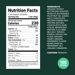 Close-up of FROPRO Mint bars texture—protein bite