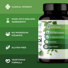 Grapeseed extract detail supports immune function alongside resveratrol for wellness.