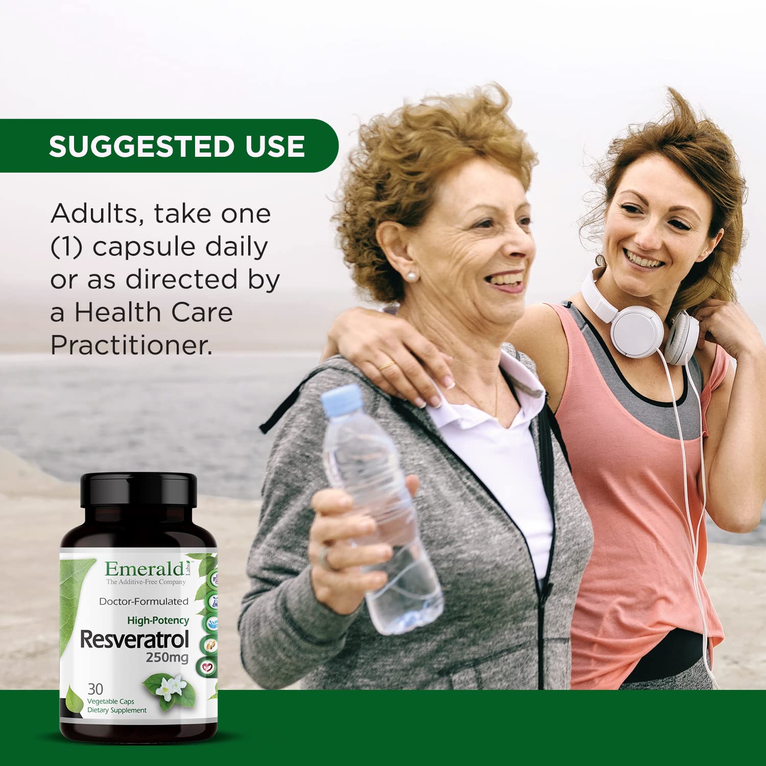 Vegan capsule pack emphasizes plant-based, non-GMO composition for mindful supplementation.