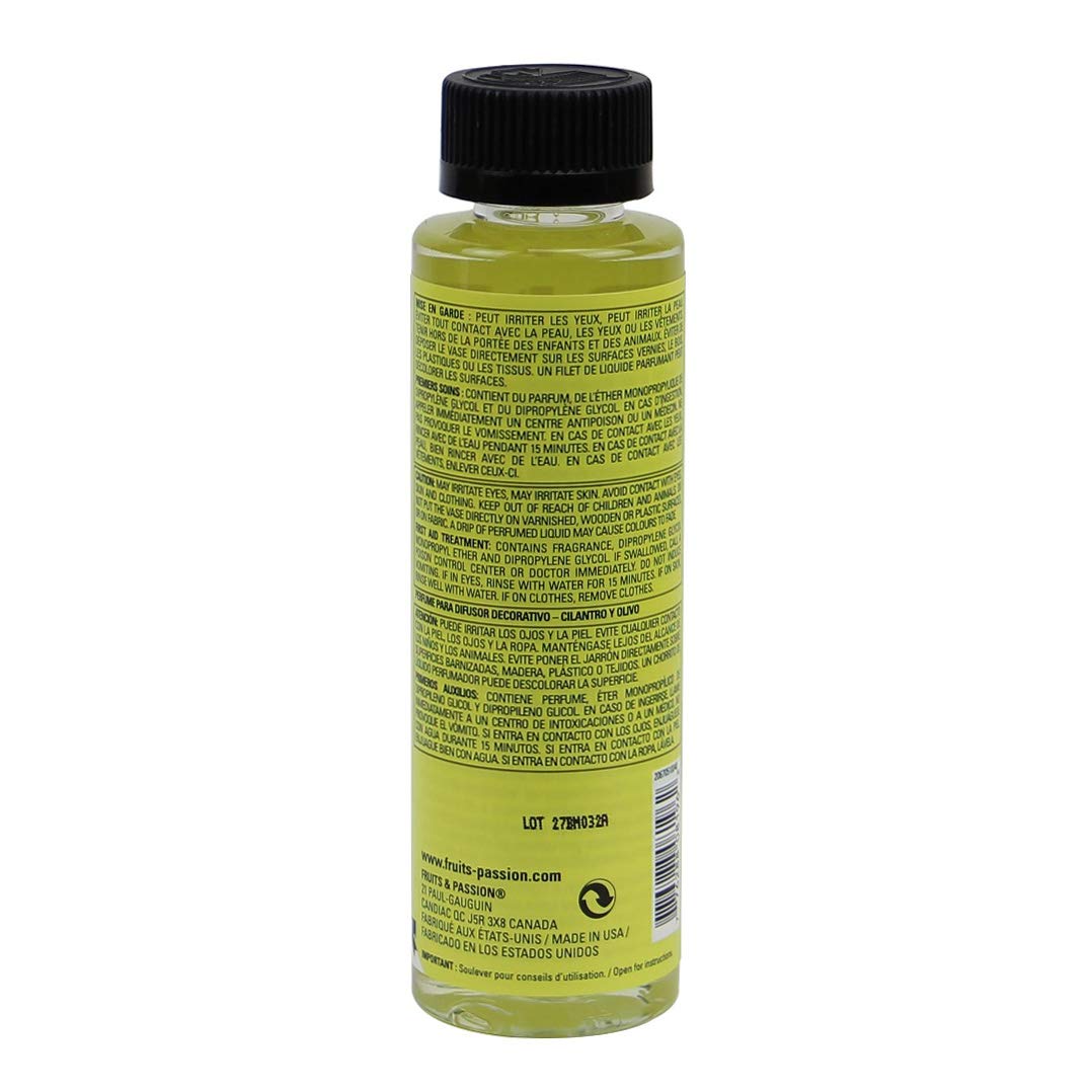 Fruits & Passion Cucina refill in a living room creating inviting, woodsy ambience